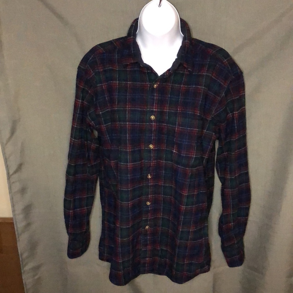 Pendleton Mens Wool Long Sleeve Lodge Button Down